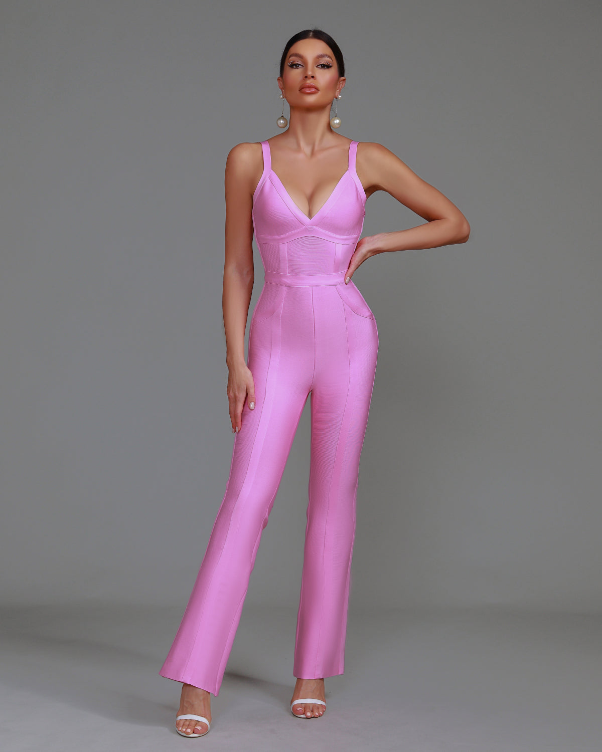 Sorella V-Neck Jumpsuit