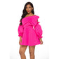 Eisha Pink Mini Dress