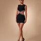 Blake Rhinestone Cut Out Mini Dress