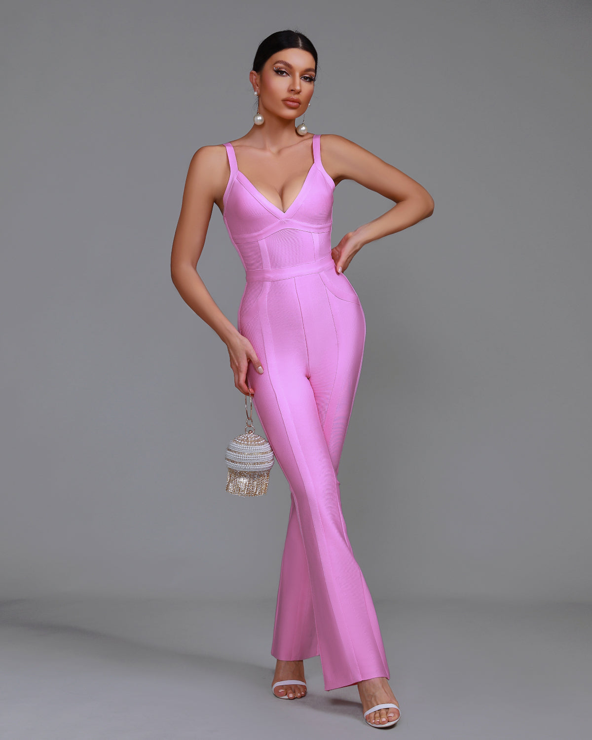 Sorella V-Neck Jumpsuit