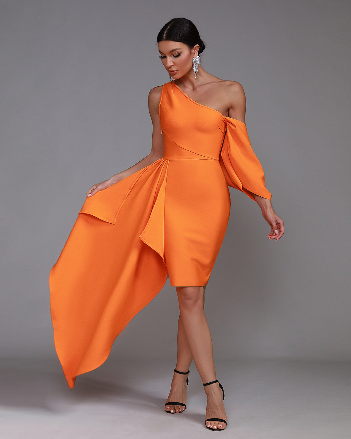 Kahlee Off The Shoulder Midi Dress