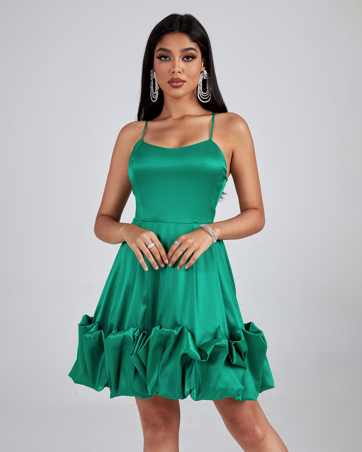 Elodie Satin Dress