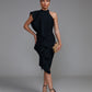 Dretta Black Ruffle Dress