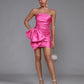 Jazmin Strapless Mini Dress with Bow